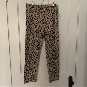 Old Navy Leopard Print Workout Leggings